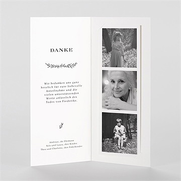 Trauerdanksagung kraftschöpfen - fotostreifen - Vue 2