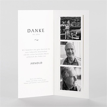 Trauerdanksagung abschiednehmen-fotostreifen - vue 2