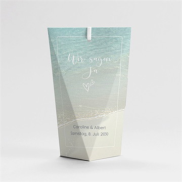 Geschenkbox Hochzeit strandhochzeit - schachtel - vue 4