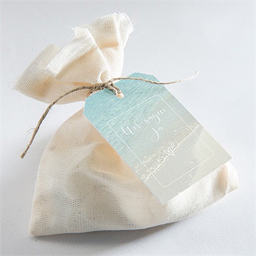 Geschenkanhänger Hochzeit strandhochzeit - vue 2