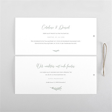 Hochzeitseinladung Alles Für Dich - vue 4