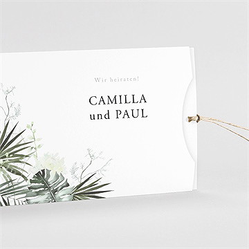 Hochzeitseinladung Tropical