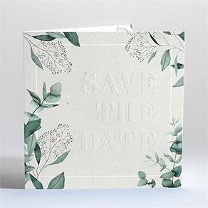 Hochzeitseinladung wild - prägung