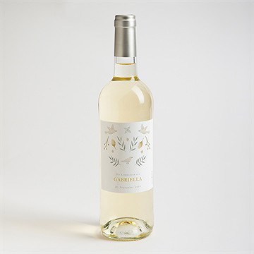 Flaschenetikett Kommunion Wahrhaftigkeit - vue 2