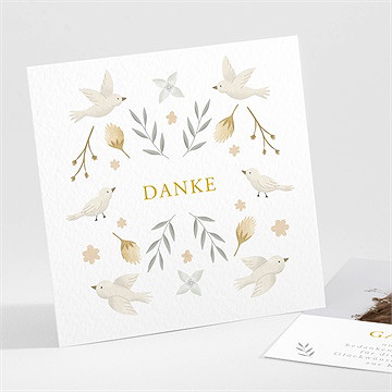 Dankeskarte Kommunion wahrhaftigkeit