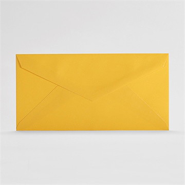Briefumschläge gelb 22x11cm (standard quer)
