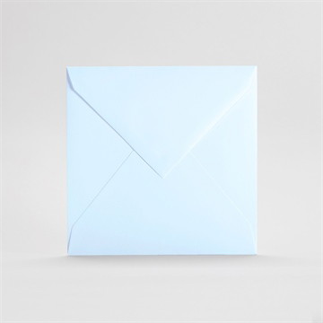 Briefumschläge Hellblau 14,5x14,5cm (Quadrat)