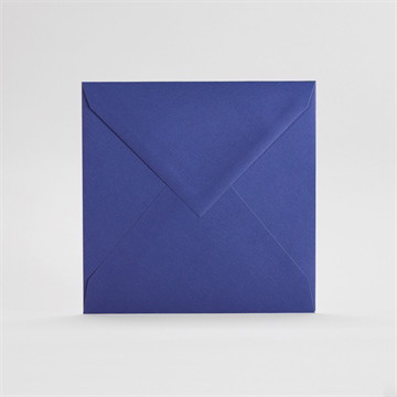 Briefumschläge blau 14,5x14,5cm (quadrat)