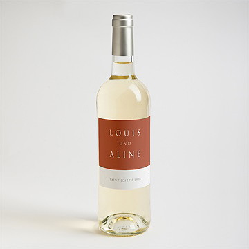 Flaschenetikett Hochzeit lovestory - vue 2