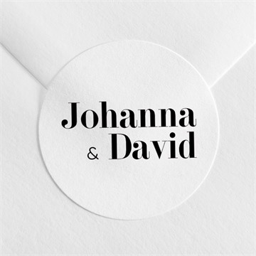 Aufkleber Hochzeit trend