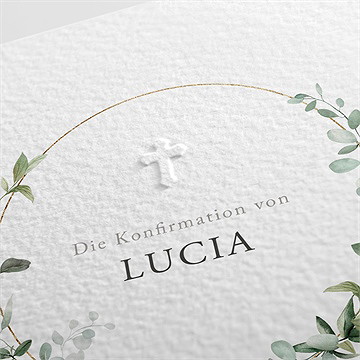 Einladung Konfirmation Schöne Poesie - vue 2