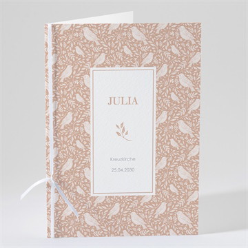 Kirchenheft Taufe kleines vögelchen