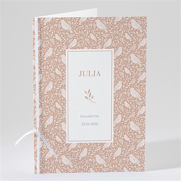 Kirchenheft Taufe kleines vögelchen