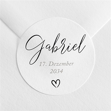 Sticker Geburt kinderlachen