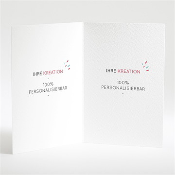 Trauerdanksagung Blanco - 10X14,5Cm (N401907) - vue 2