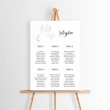 Sitzplan Hochzeit Zu Zweit