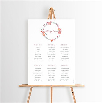 Sitzplan Taufe Rosenkranz