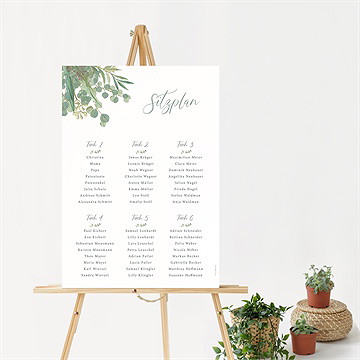 Sitzplan Taufe Graziös - vue 2