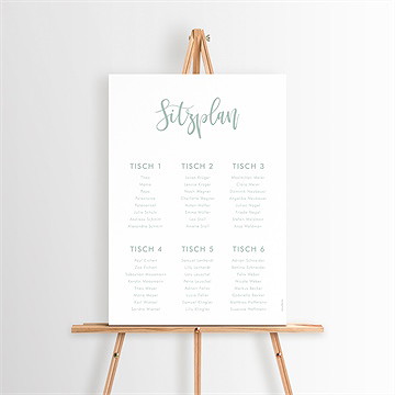 Sitzplan Taufe Silbernes Kreuz