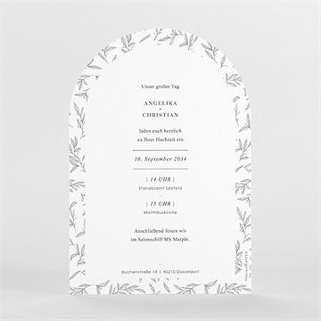 Hochzeitseinladung Du Und Ich - vue 2