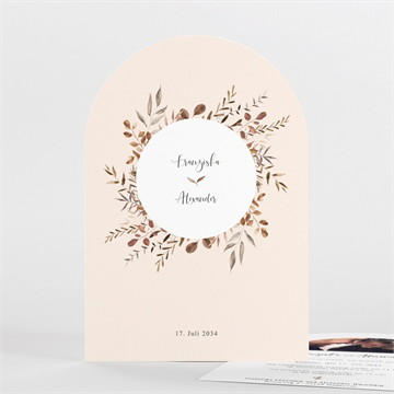 Hochzeitseinladung schwirrend