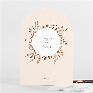 Hochzeitseinladung schwirrend