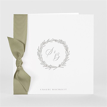 Hochzeitseinladung filigrane eleganz