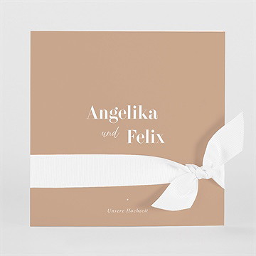 Hochzeitseinladung Engagiert