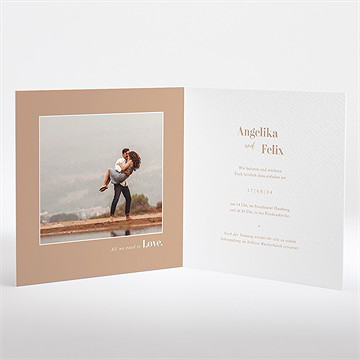 Hochzeitseinladung Engagiert - vue 2