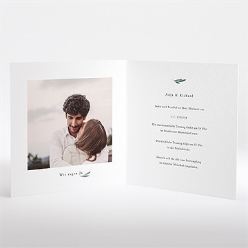 Hochzeitseinladung unser weg - vue 2