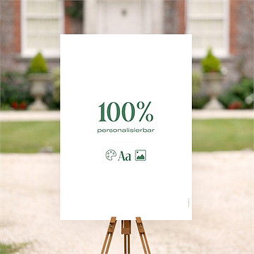 Willkommensschild Taufe Blanco Schild Taufe (N260274) - vue 2