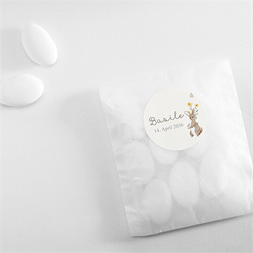 Sticker Geburt feldhasen - vue 4