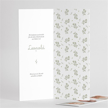 Dankeskarte Geburt eichhörnchen - vue 3