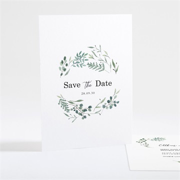 Save the Date Karte fliegende blätter