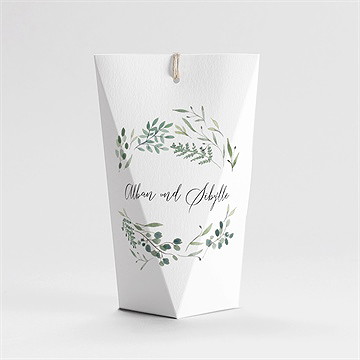 Geschenkbox Hochzeit fliegende blätter-schachtel - vue 4