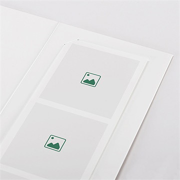 Geburtskarte Blanco - Fotostreifen (981146) - vue 4