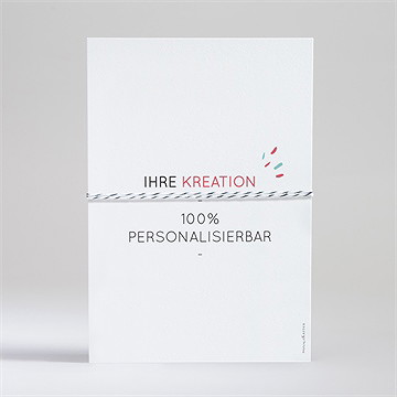 Hochzeitseinladung Blanco 14,5X21cm (N99166) - vue 4