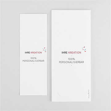 Dankeskarte Hochzeit blanco fotostreifen (n981132) - vue 3