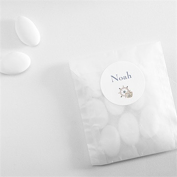 Sticker Geburt mein kleiner matrose - vue 4