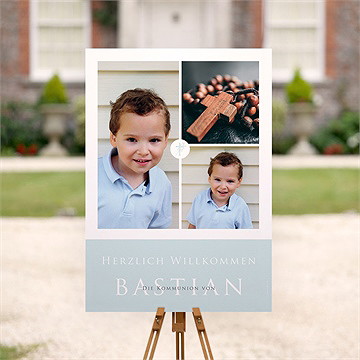 Willkommensschild Kommunion Inbrunst - vue 2