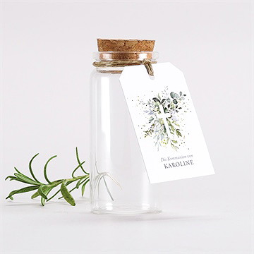 Glasfläschchen Mit Korken Kommunion Hoffnung