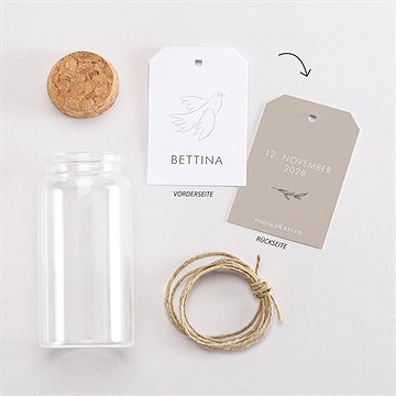 Glasfläschchen Mit Korken Kommunion Das Sakrament - vue 3