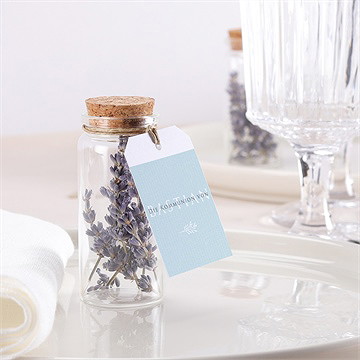 Glasfläschchen Mit Korken Kommunion Inbrunst - vue 2