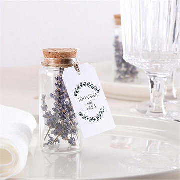 Glasfläschchen Mit Korken Hochzeit Perfekt Geplant - vue 2