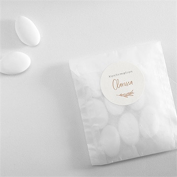 Aufkleber Konfirmation getreidezweig - vue 4