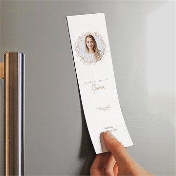 Andenken Konfirmation Getreidezweig - Magnet - vue 2