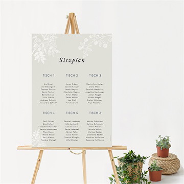 Sitzplan Hochzeit Blühender Zweig - vue 2