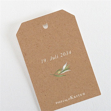 Geschenkanhänger Hochzeit provence - vue 3