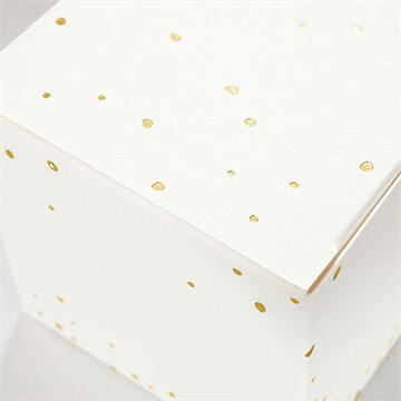 Geschenkbox Konfirmation Blanco -Geschenkbox Gold - vue 2