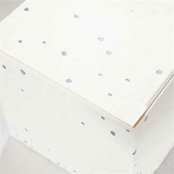 Geschenkbox Konfirmation Blanco -Geschenkbox Silber - Vue 2